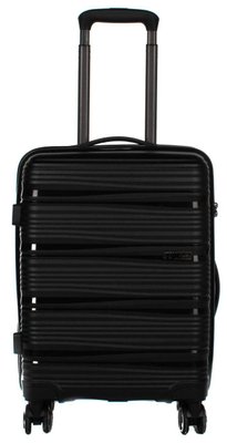 Пластиковый чемодан Horoso черный на 85л S10702S black фото