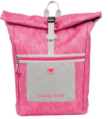 Жіночий рюкзак 22L Rolltop Uncle Sam рожевий IAN313561 фото